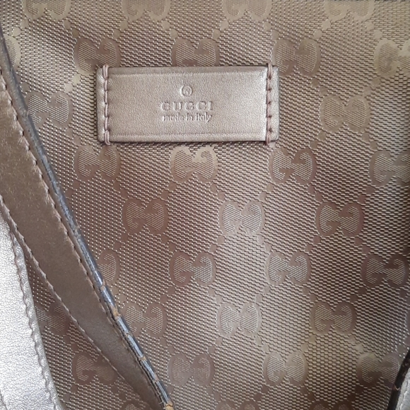 GUCCI medium tote light metallic mauve - Picture 2 of 12